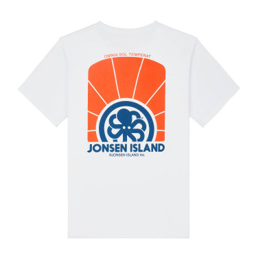 T-shirt Classic OMNIA SOL White - Jonsen Island