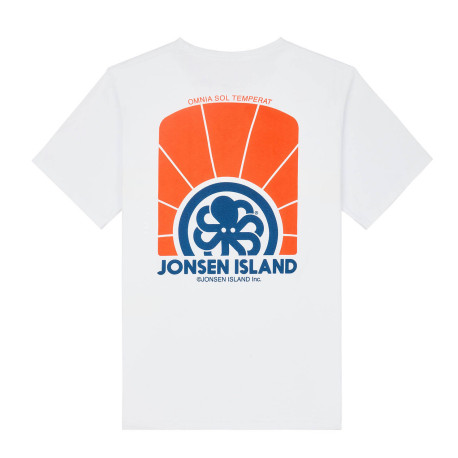 T-shirt Classic OMNIA SOL White - Jonsen Island