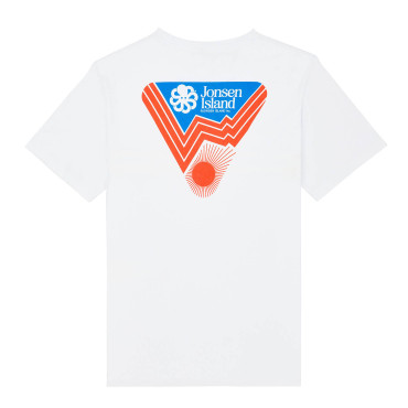 T-shirt Classic SUNNY ALPS White - Jonsen Island