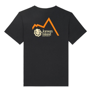 T-shirt Classic ORANGE SKISHOP Black - Jonsen Island