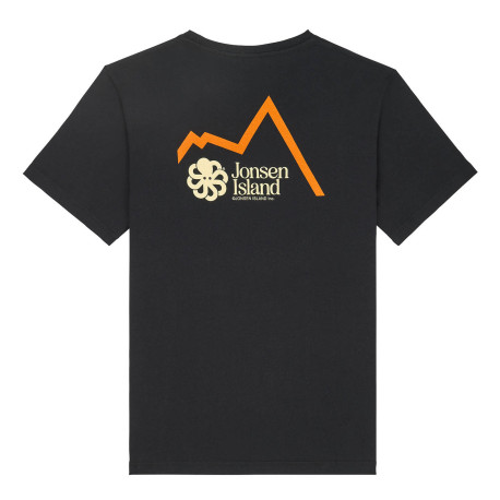 T-shirt Classic ORANGE SKISHOP Black - Jonsen Island