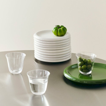 Lot de 2 verres Tumbler CURVE - Hay