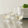Lot de 2 verres à pied CURVE - Hay