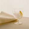Lot de 2 verres à pied CURVE - Hay