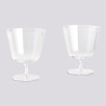 Lot de 2 verres à pied CURVE - Hay