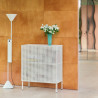 Meuble 2 portes PERFORATED Cabinet sur pieds - Muller Van Severen - Hay