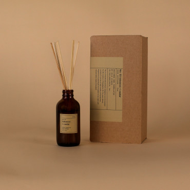 Diffuseur à batonnets N°3 tobacco and cedar reed - Dilo