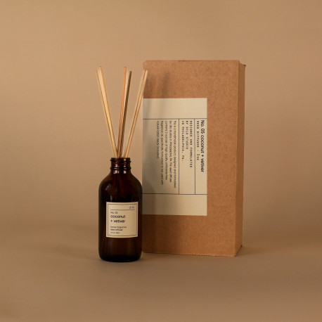 Diffuseur à batonnets N°5 coconut and vetiver reed - Dilo