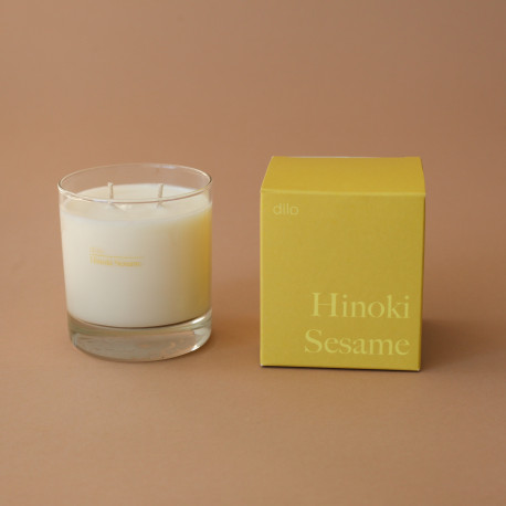 Bougie parfumée hinoki sesame - Dilo