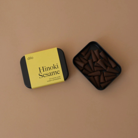 Cônes d'encens parfumés hinoki sesame - Dilo