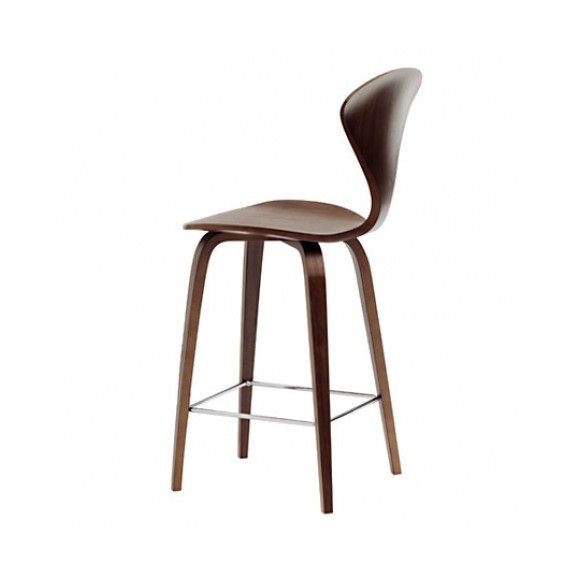 Tabouret "Bar Stool" Norman Cherner (Noyer classique / Classic Walnut) - Cherner Chair