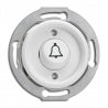 Bouton poussoir symbole sonnette en duroplast sans cache (encastrable) - THPG