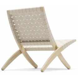 Fauteuil "MG501 Cuba Chair" sangles naturelles (Plusieurs finitions disponibles) - Morgen Gottler - Carl Hansen