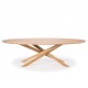 Table en chêne MIKADO ovale - Ethnicraft