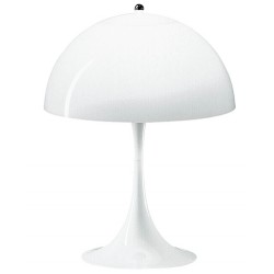 Lampe de table Panthella Opal - Verner Panton - Louis Poulsen