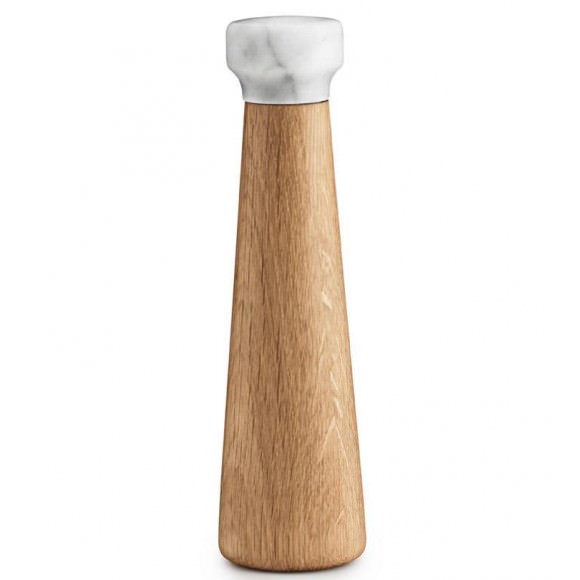 Salière Craft Large chêne / marbre blanc - Normann Copenhagen