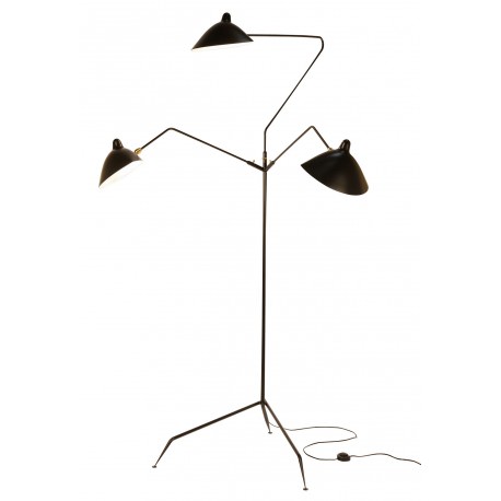 Lampadaire 3 bras pivotants L3BP 1952 - Serge Mouille