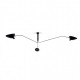 Plafonnier 3 bras pivotants 1958 - Serge Mouille