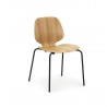Chaise "My Chair" Chêne / pieds métal noir - Normann Copenhagen