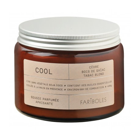 Bougie parfumée COOL 400g - Fariboles