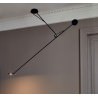 Suspension Aaro LED / L 162 cm - Bras mobile - DCW éditions