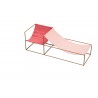 Fauteuil duo seat Red Pink - Valerie Objects