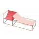 Fauteuil duo seat Red Pink - Valerie Objects