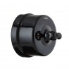 Variateur Dimmer Garby en porcelaine noire Externe (pose en saillie) - FONTINI