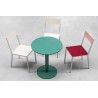 Table round table s hammerpaint green - Valerie Objects