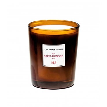 Bougie parfumée "213 Rue Saint Honoré Air" 190g - Lola James Harper