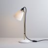 Lampe de table HECTOR 30 - LAITON SATINÉ ET CÂBLE NOIR- Original BTC