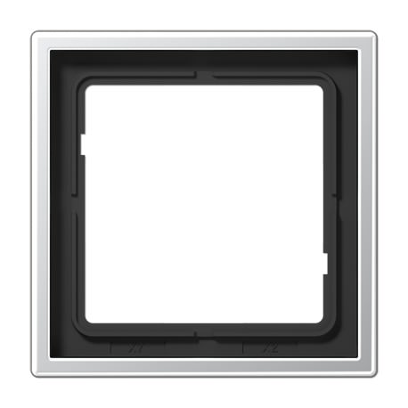 Plaque simple aluminium LS 990 / AL2981 - JUNG