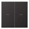 Enjoliveur volet roulant aluminium dark LS 990 / AL 2995 P D  - JUNG