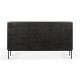 Buffet GROOVES en teck 3 portes - Ethnicraft