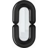 Miroir ZODIAC H.110 cm blanc - Moustache