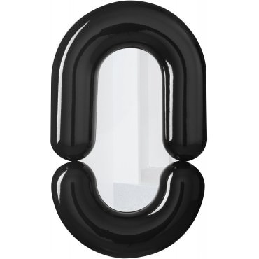 Miroir ZODIAC H.90 cm noir - Moustache