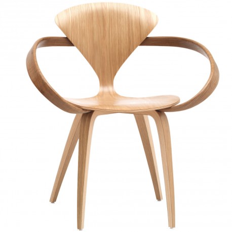 Fauteuil "Arm Chair" Norman Cherner (Chêne Blanc) - Cherner Chair