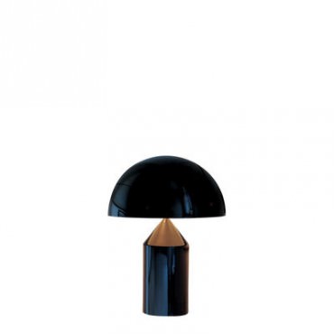 Lampe ATOLLO 238 small H.35 cm noir - Oluce