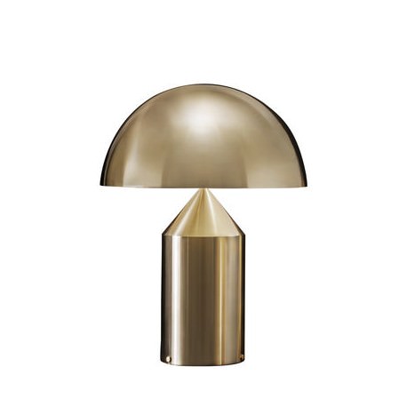 Lampe ATOLLO large gold - Oluce