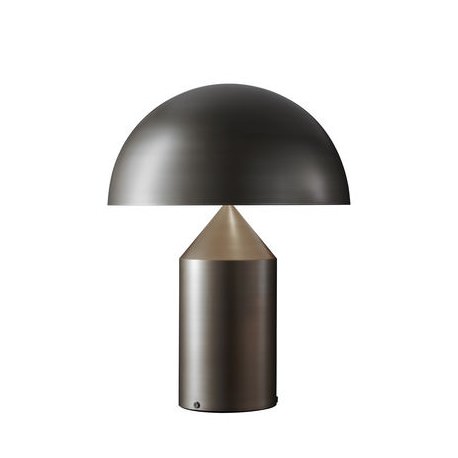 Lampe ATOLLO large bronze - Oluce