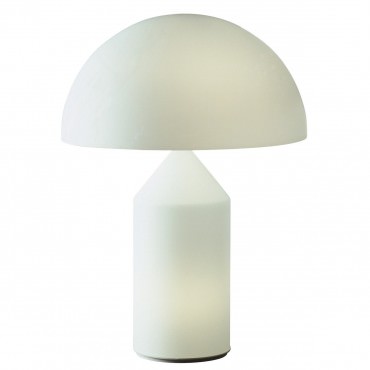 Lampe ATOLLO 236 small H.35 cm blanc - Oluce