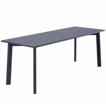 Table rectangulaire "Galta" L.200 cm en chêne (Plusieurs coloris disponibles) - Kann Design