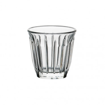 Lot de 6 tasses "Zinc" 10cl en verre transparent - La Rochère