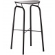 Tabouret haut NAGASAKI Noir - Mathieu Matégot - Gubi