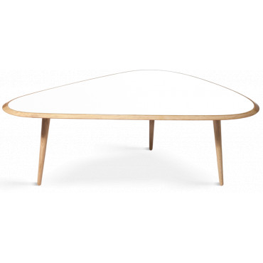 Table Fifties Large blanc - Red Edition