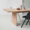Table ASHIDA L.220*l.92/104,8/120 cm en chêne (3 largeurs disponibles) - e15