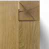 Table BIGFOOT L.180*l.92 ou104,8 cm en chêne (2 largeurs disponibles) - e15