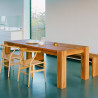 Table BIGFOOT L.180*l.92 ou104,8 cm en chêne (2 largeurs disponibles) - e15