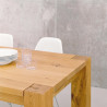 Table BIGFOOT L.180*l.92 ou104,8 cm en chêne (2 largeurs disponibles) - e15