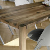 Table SLOANE en noyer ciré (8 dimensions disponibles) - e15